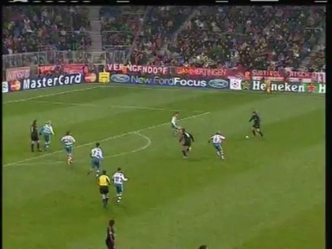 2005 (November 22) Bayern Munich (Germany) 4-Rapid Vienna (Austria) 0 (Champions League)