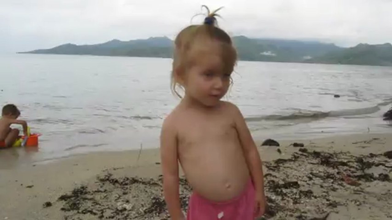 Ethan et Stella à Raiatea