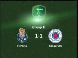 2005 (November 23) Porto (Portugal) 1-Rangers Glasgow (Scotland) 1 (Champions League)