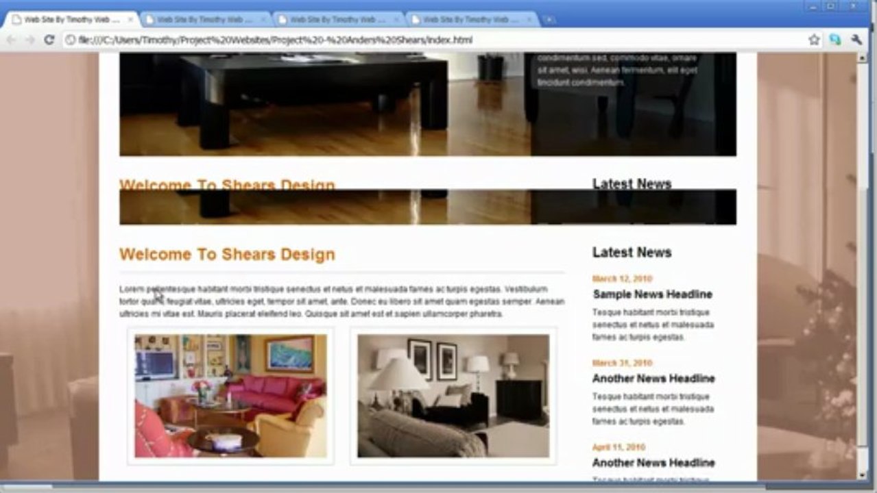 Dreamweaver CS5 Tutorial – Video 20