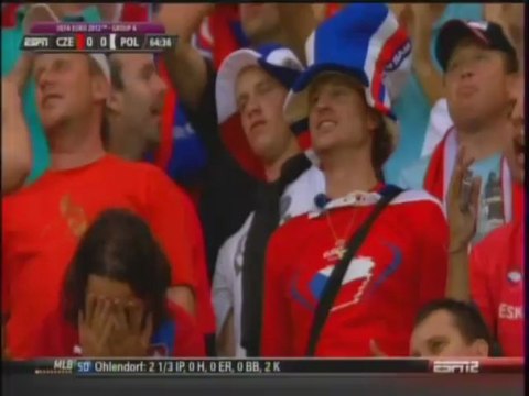 2012 (June 16) Poland 0-Czech Republic 1 (European Championships)