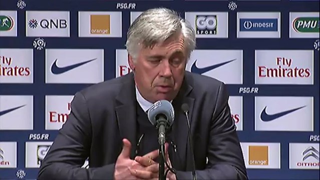 Conférence de presse Paris Saint-Germain - OGC Nice : Carlo ANCELOTTI (PSG) - Claude PUEL (OGCN) - saison 2012/2013