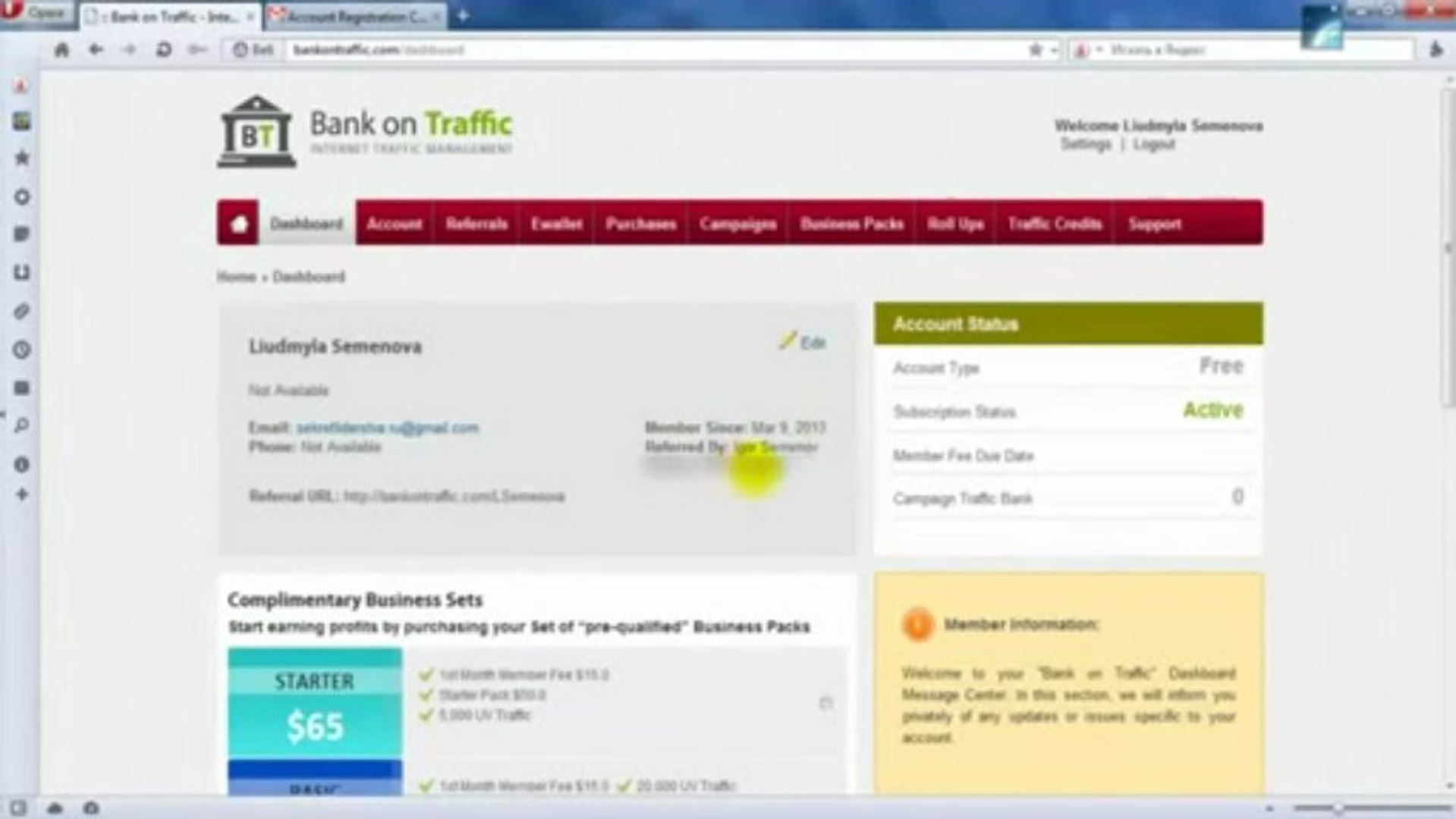 ⁣Bank on Traffic - Регистрация - YouTube - YouTube