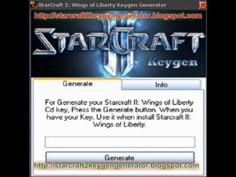 StarCraft 2 Wings of Liberty Keygen Generator