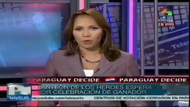 Partido Colorado al frente en resultados preliminares