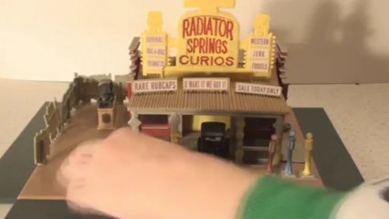 Pixar Cars Playset, featuring Radiator Springs ( Lizzie's ) Curio's...real neat, check it out.