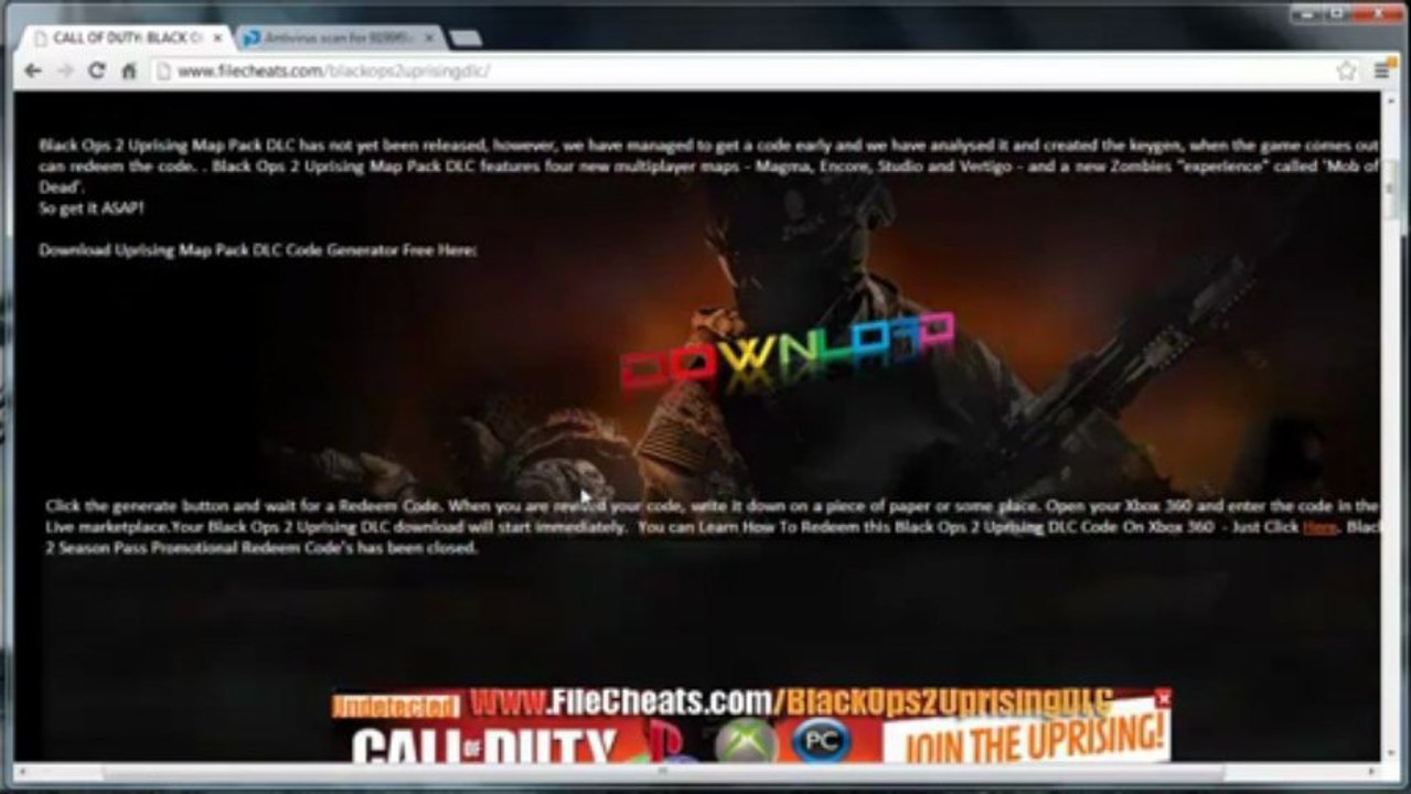 Call of Duty: Black Ops II Uprising DLC Free | FileCheats + Proof