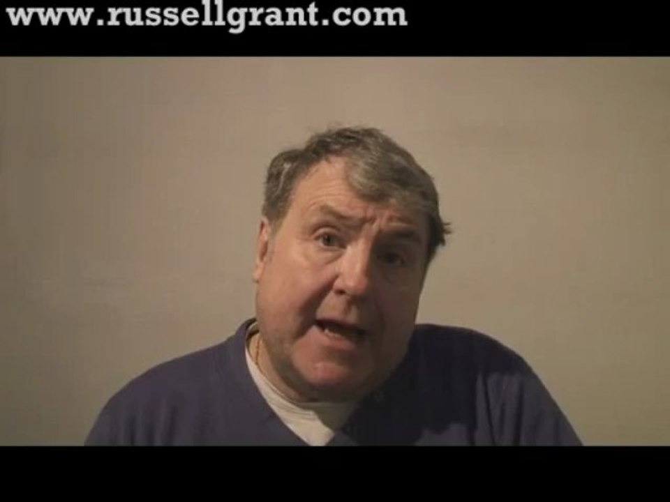 Russell Grant Video Horoscope Pisces April Monday 22nd 2013 www.russellgrant.com