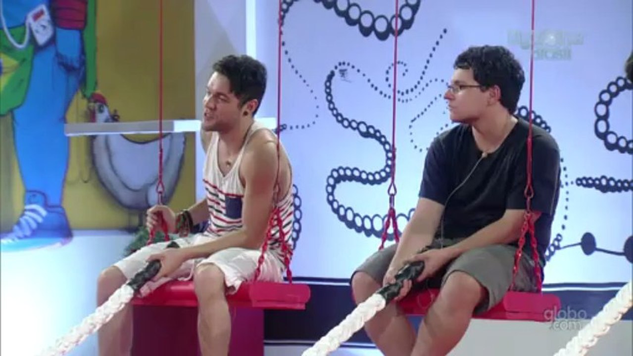 x27Está com a corda todax27, comenta Nasser sobre Andressa, durante prova