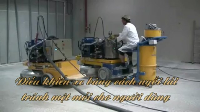 Máy chà sàn, Máy chà sàn liên hợp, Máy chà sàn công nghiệp