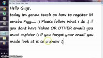 How to register in Ameba Pigg