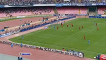 Чемпионат Италии 2012-2013 33 тур Наполи-Кальяри 1 тайм