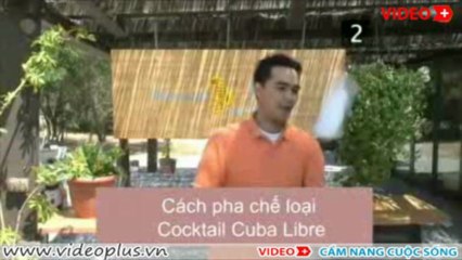 Cách pha chế cocktail Cuba libre