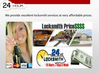 24Hours Mobile Locksmith Services