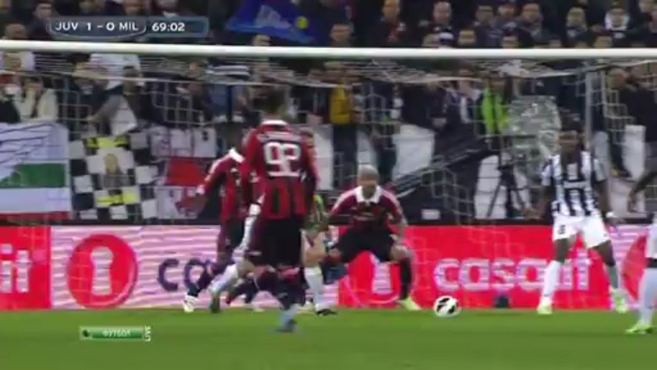 Чемпионат Италии 2012-2013 33 тур Ювентус-Милан 2 тайм