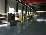 High quality DW1600 double ply corrugated cardboard production line single facer product line