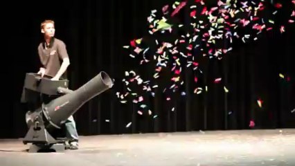 ST 350 Confetti with Shoot Tower & Manual Tank - Universal Effects