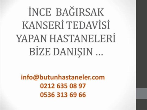 İnce Bağırsak Kanseri,İnce Bağırsak Kanseri Kemoterapi,İnce Bağırsak Kanseri Radyoterapi,