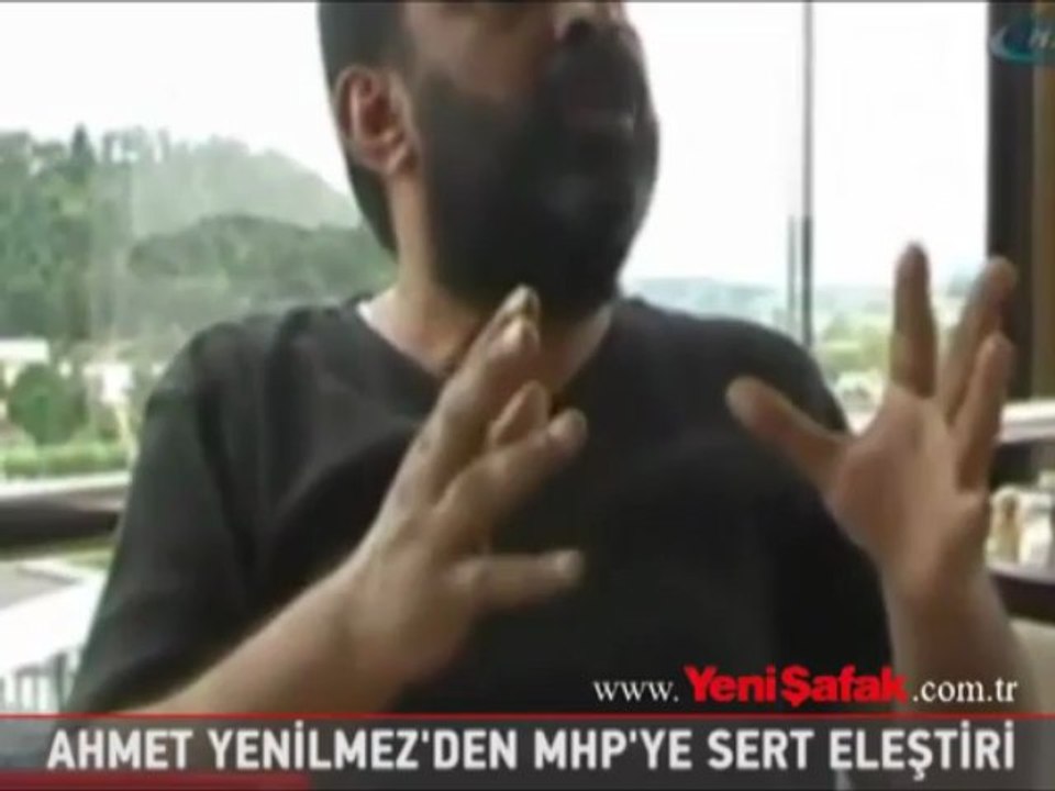 Ahmet Yenilmez'den MHP'ye sert eleştiri