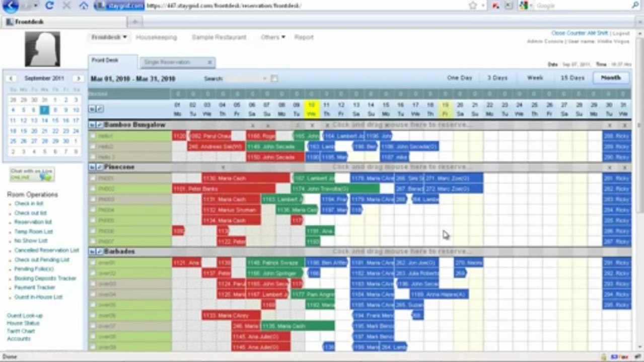 Hotelogix Tutorial - Split Reservation Part 1