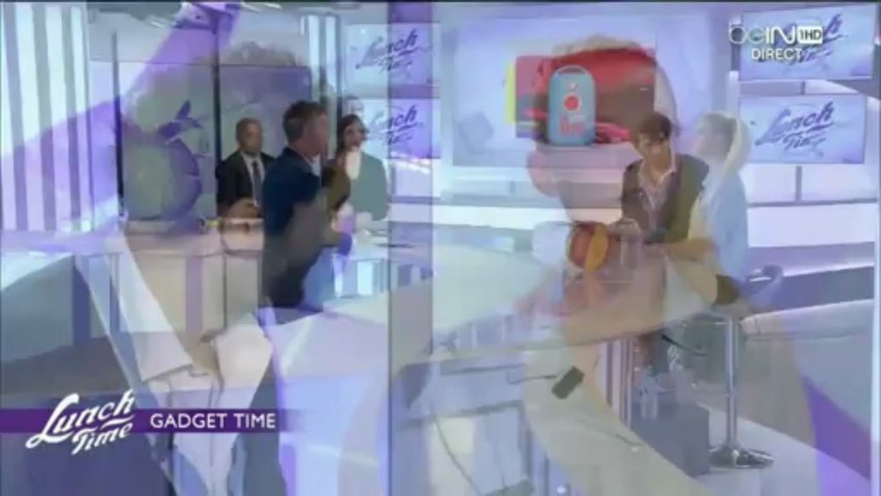 Ma P'tite Balise dans l'émission Lunch Time (Be In Sport)