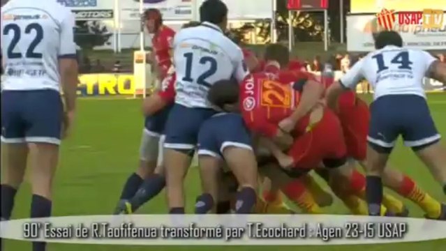 25ème journée de Top 14 : Agen vs USAP