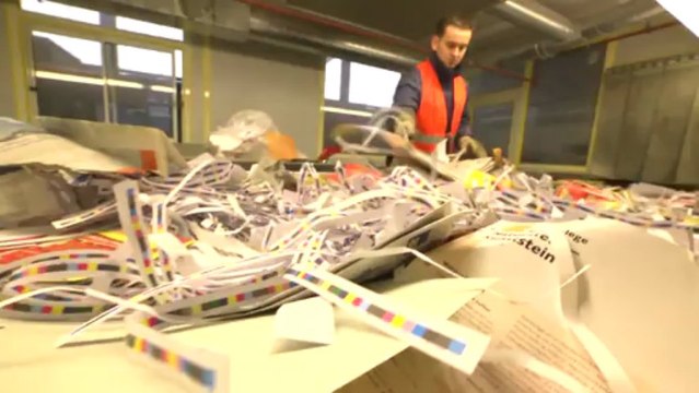 Lottner AG - recyclage des papiers - cartons et du broyage confidentiel en Suisse