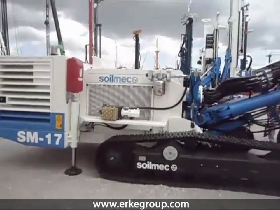 ERKE Dış Ticaret ltd., Soilmec New SM Series Mini Piling Rigs - Bauma 2013 - Munich / Germany