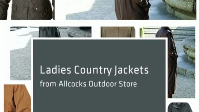 Ladies Country Jackets from Allcocks Outdoor Store