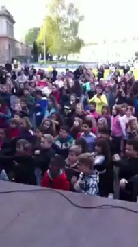 Flash mob à Saint-Fargeau-Ponthierry