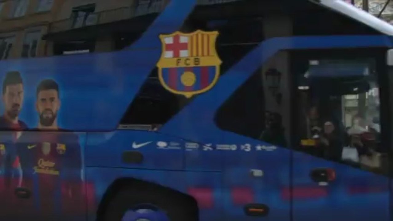 Barca ist da! bayern-gegner in münchen angekommen