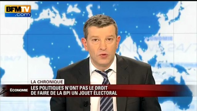 Chronique éco de Nicolas Doze: les politiques jouent avec la Banque publique d'investissement - 22/04