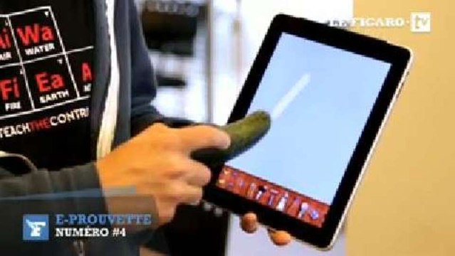 L'e-prouvette #4 : le pouvoir du doigt sur les écrans tactiles
