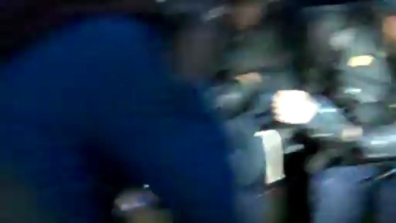 Aux Invalides après la "Manif pour tous"