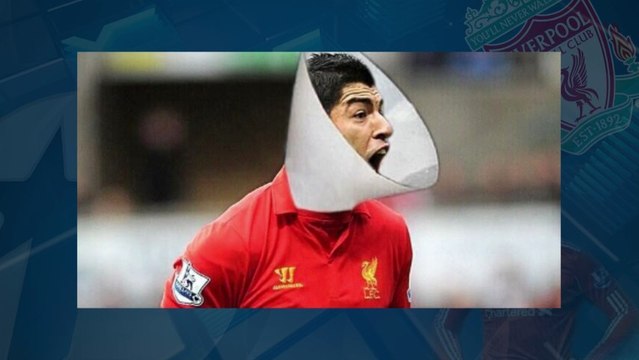 La morsure de Luis Suarez sur Ivanovic détournée sur le web !