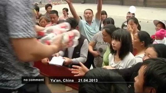 China in shock after earthquake - no comment