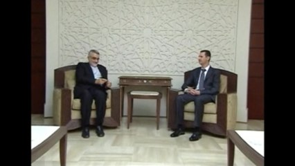 Assad meets Iranian national security official