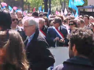 Le député Gilbert Collard : Manif du 21 avril 2013 contre le Mariage pour Tous