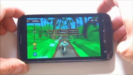 Highscreen Explosion - демонстрация работы