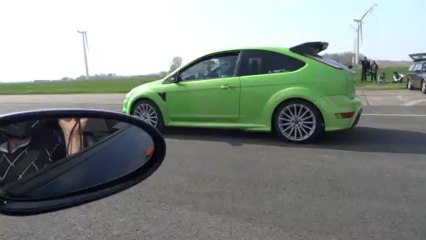 focus rs prépa stage2 vs porsche 997