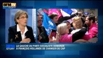 BFM STORY: La gauche du PS demande à François Hollande de changer de cap - 22/04