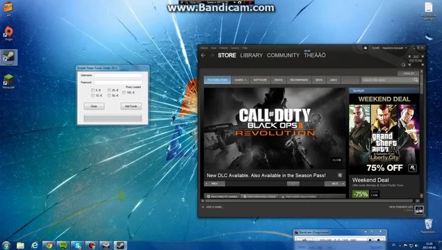 steam wallet adder no survey or password