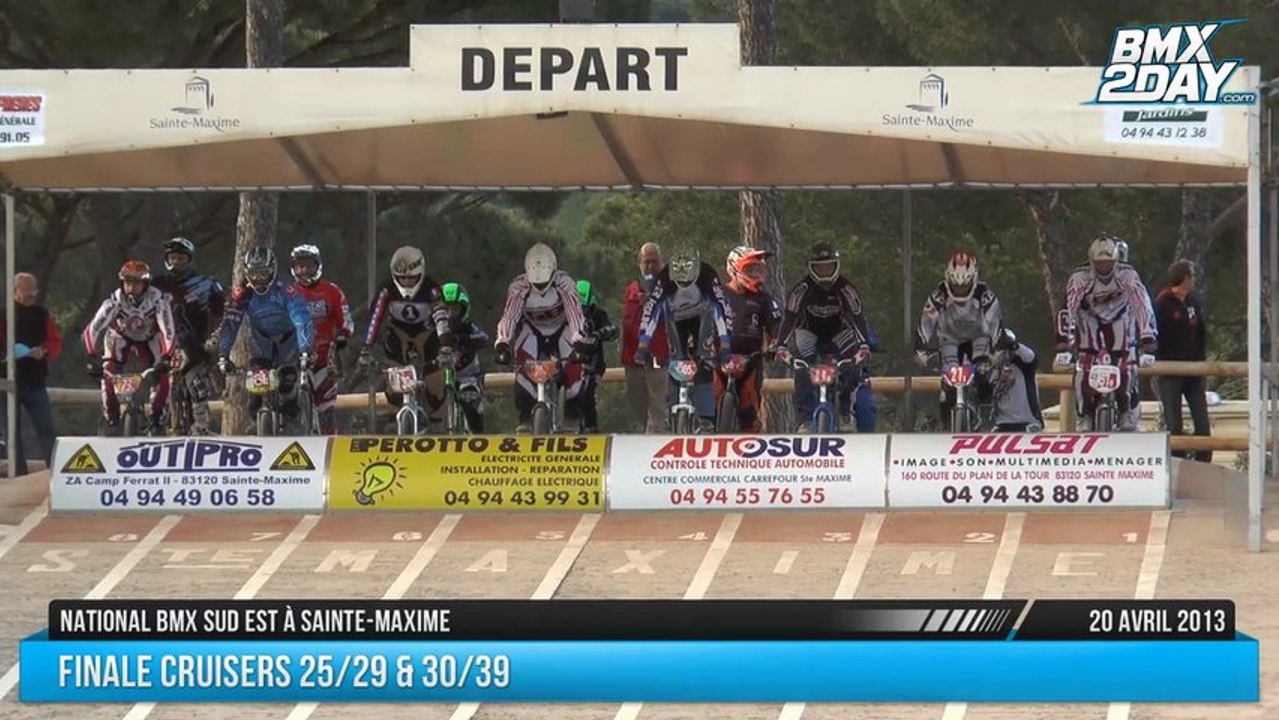Finale Cruisers 25-39 National BMX Sud Est Ste-Maxime 2013
