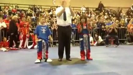 NASSIM young dragon WKC WORLD CHAMPION Gold Medal Kickboxing