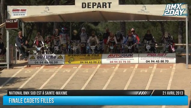 Finale Cadets Filles National BMX Sud Est Ste-Maxime 2013
