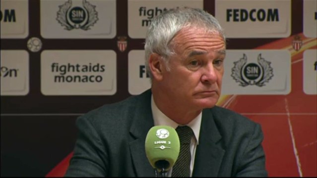 Conférence de presse AS Monaco FC - Clermont Foot : Claudio RANIERI (ASM) - Régis BROUARD (CFA) - saison 2012/2013