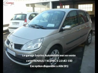 RENAULT SCENIC II Diesel occasion à 7400 €