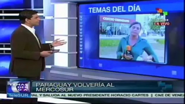 Reintegrar Paraguay a Mercosur y Unasur, reto de Cartes