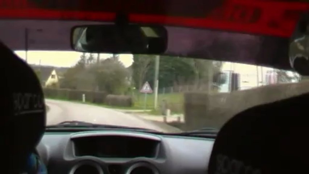 Mathieu Maffeis/Romain Lecygne Rallye de Neufchatel en Bray es1