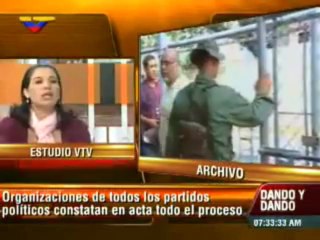 D' Amelio_ CNE no ha recibido impugnación de resultados del 14-A